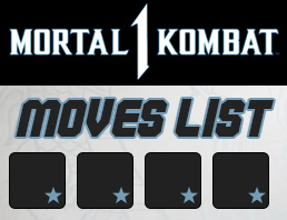Mortal Kombat Moves List